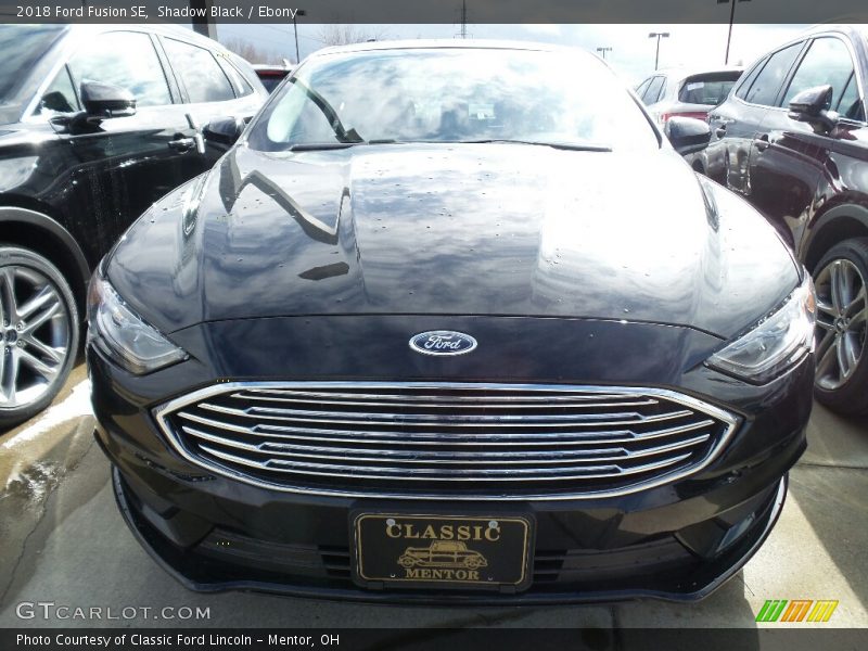 Shadow Black / Ebony 2018 Ford Fusion SE