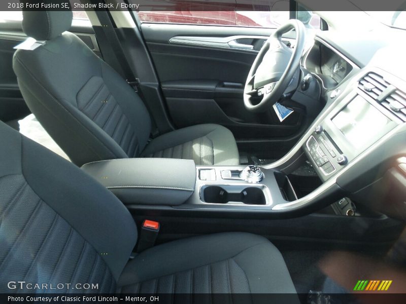 Shadow Black / Ebony 2018 Ford Fusion SE