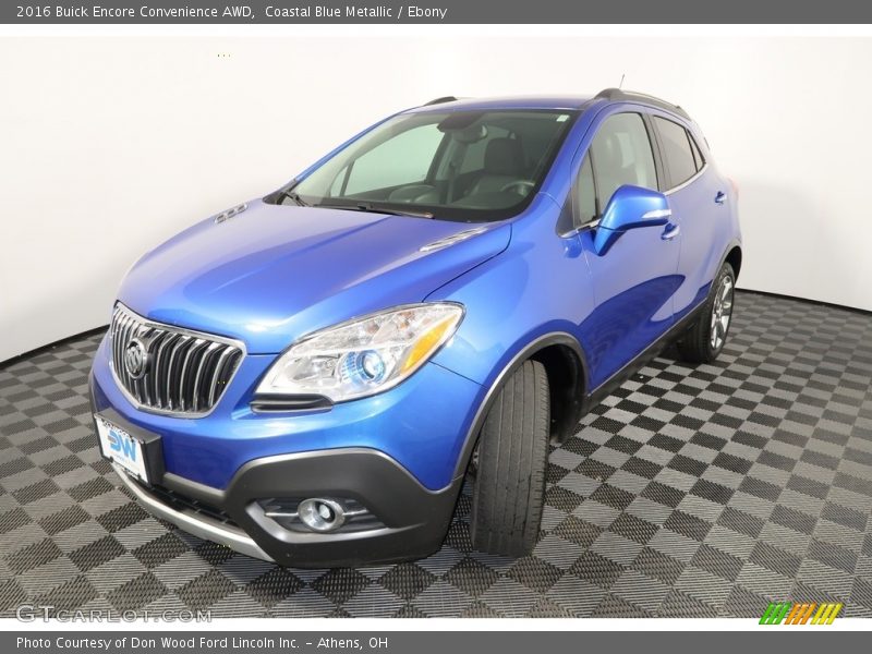 Coastal Blue Metallic / Ebony 2016 Buick Encore Convenience AWD