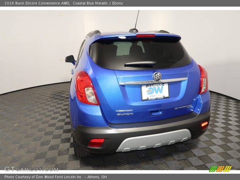 Coastal Blue Metallic / Ebony 2016 Buick Encore Convenience AWD