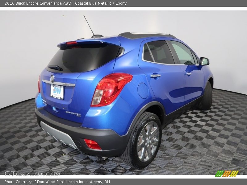 Coastal Blue Metallic / Ebony 2016 Buick Encore Convenience AWD