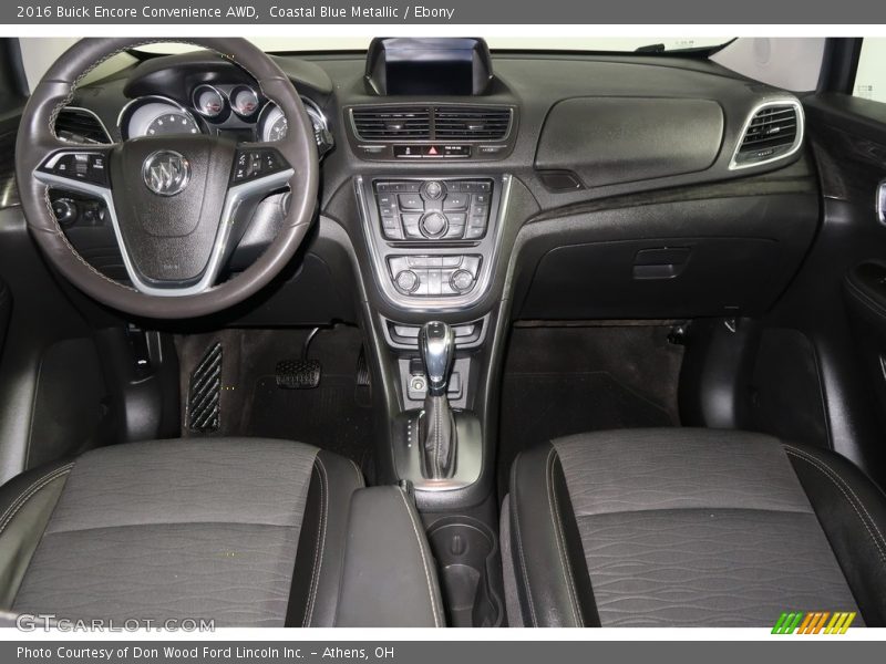Coastal Blue Metallic / Ebony 2016 Buick Encore Convenience AWD
