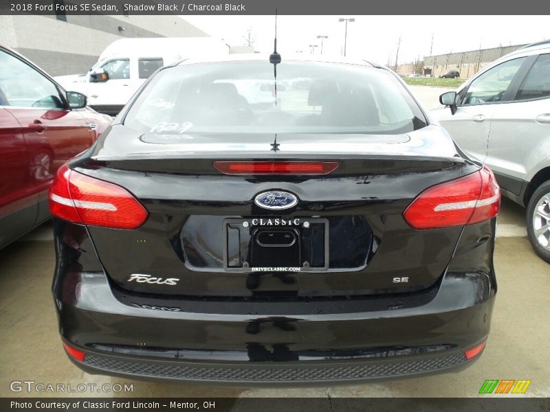 Shadow Black / Charcoal Black 2018 Ford Focus SE Sedan