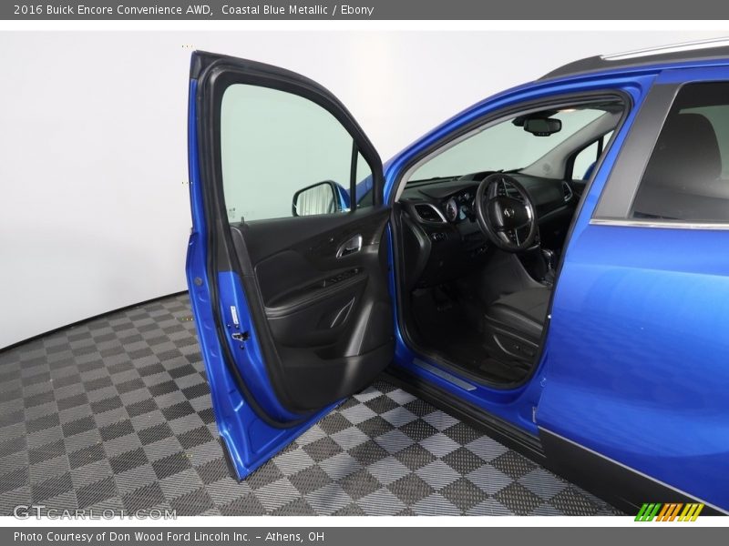 Coastal Blue Metallic / Ebony 2016 Buick Encore Convenience AWD
