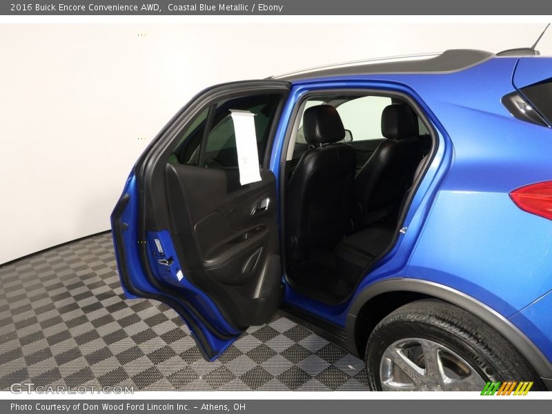 Coastal Blue Metallic / Ebony 2016 Buick Encore Convenience AWD