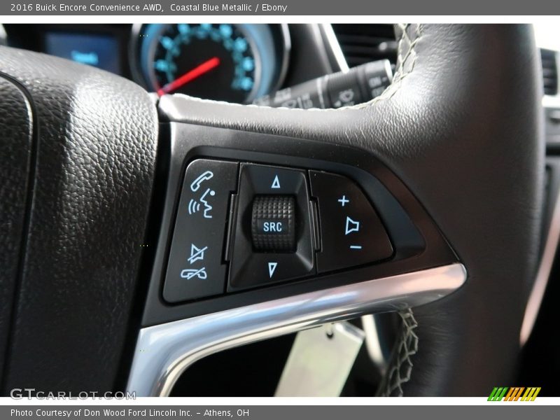 Coastal Blue Metallic / Ebony 2016 Buick Encore Convenience AWD