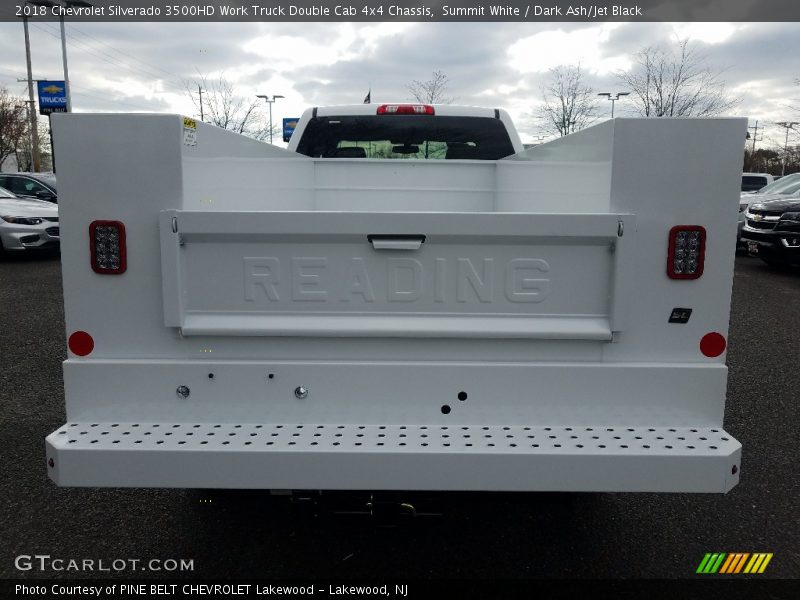 Summit White / Dark Ash/Jet Black 2018 Chevrolet Silverado 3500HD Work Truck Double Cab 4x4 Chassis