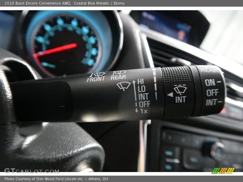 Coastal Blue Metallic / Ebony 2016 Buick Encore Convenience AWD