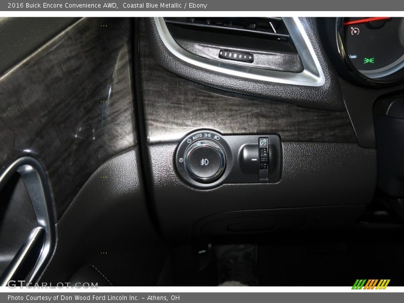 Coastal Blue Metallic / Ebony 2016 Buick Encore Convenience AWD