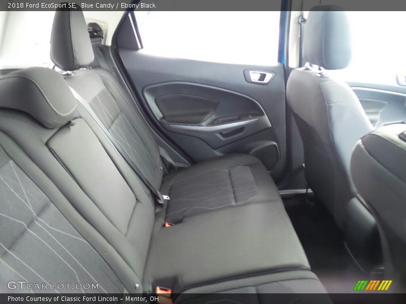 Blue Candy / Ebony Black 2018 Ford EcoSport SE