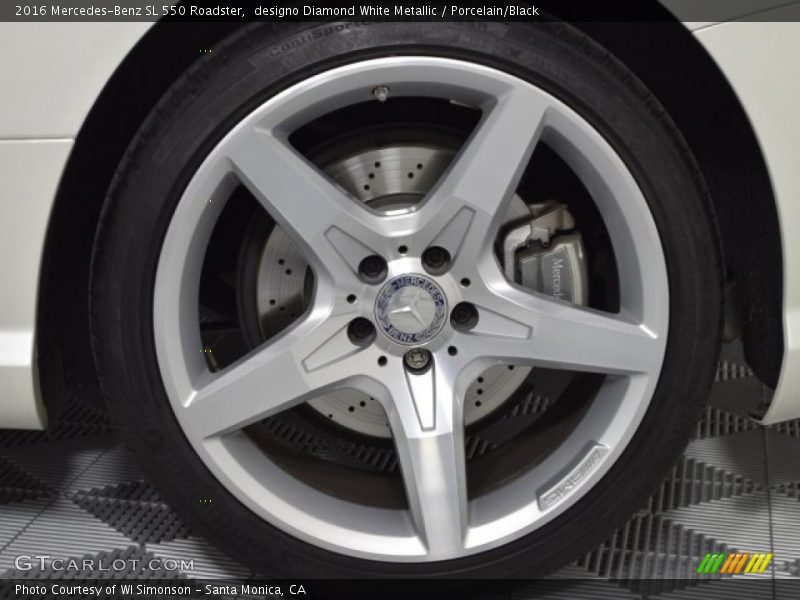  2016 SL 550 Roadster Wheel