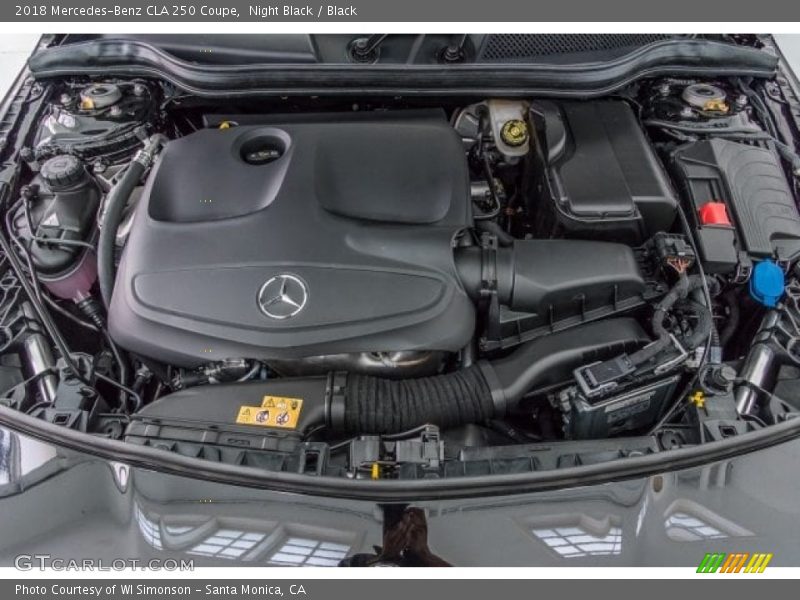 Night Black / Black 2018 Mercedes-Benz CLA 250 Coupe