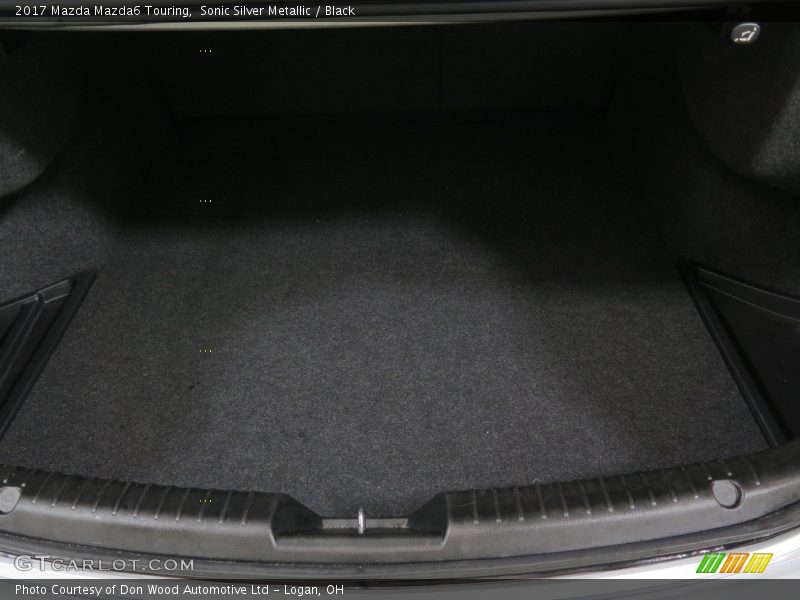 Sonic Silver Metallic / Black 2017 Mazda Mazda6 Touring