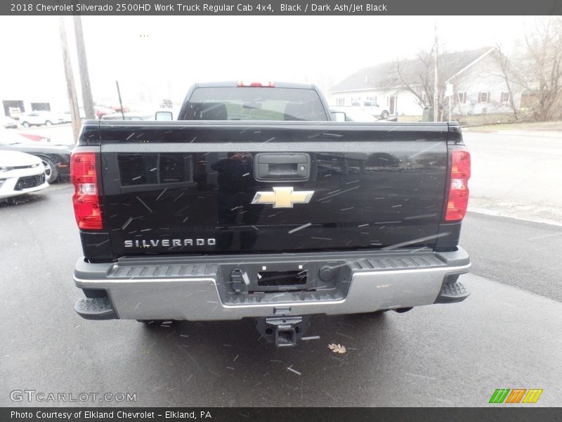Black / Dark Ash/Jet Black 2018 Chevrolet Silverado 2500HD Work Truck Regular Cab 4x4