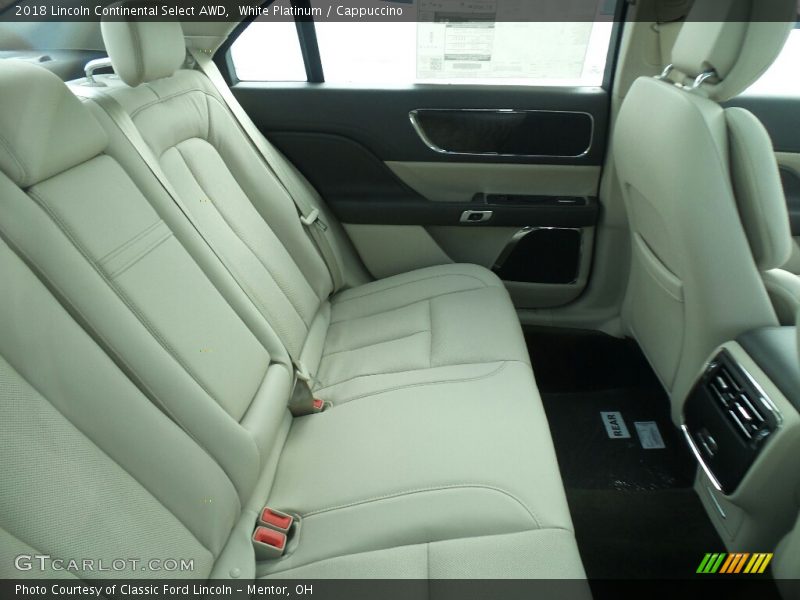 White Platinum / Cappuccino 2018 Lincoln Continental Select AWD