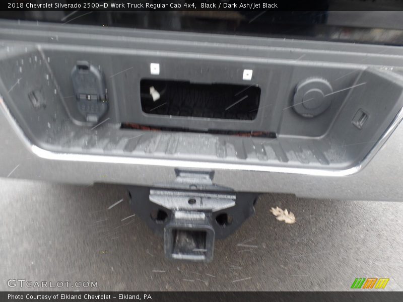 Black / Dark Ash/Jet Black 2018 Chevrolet Silverado 2500HD Work Truck Regular Cab 4x4