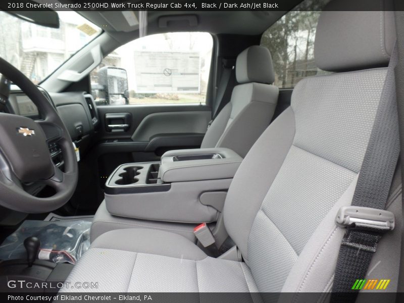 Black / Dark Ash/Jet Black 2018 Chevrolet Silverado 2500HD Work Truck Regular Cab 4x4