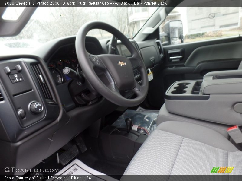 Black / Dark Ash/Jet Black 2018 Chevrolet Silverado 2500HD Work Truck Regular Cab 4x4