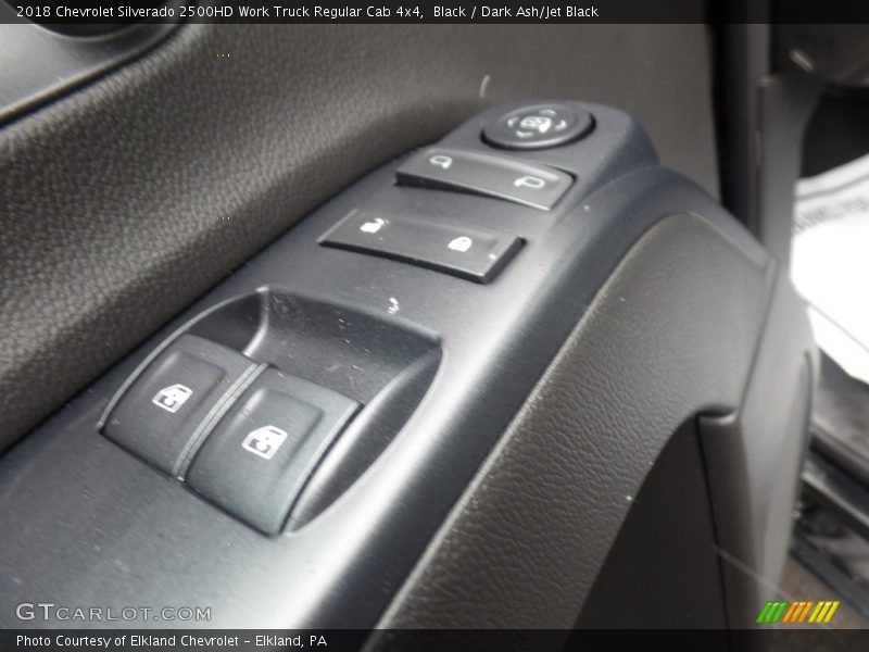 Black / Dark Ash/Jet Black 2018 Chevrolet Silverado 2500HD Work Truck Regular Cab 4x4
