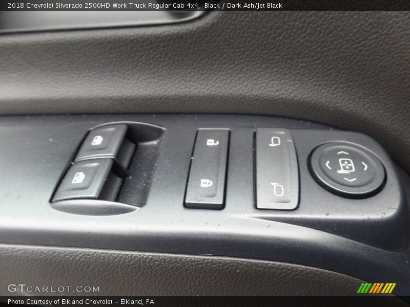 Black / Dark Ash/Jet Black 2018 Chevrolet Silverado 2500HD Work Truck Regular Cab 4x4
