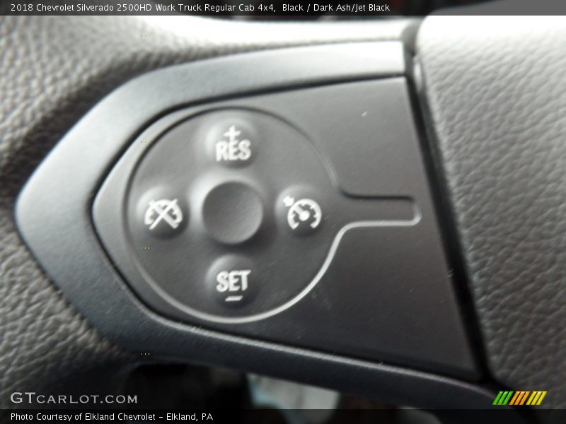 Black / Dark Ash/Jet Black 2018 Chevrolet Silverado 2500HD Work Truck Regular Cab 4x4