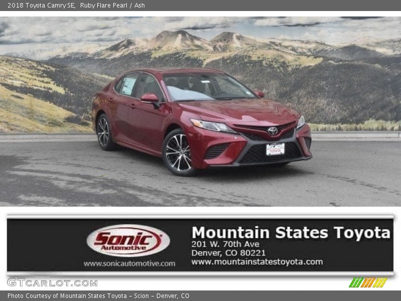 Ruby Flare Pearl / Ash 2018 Toyota Camry SE