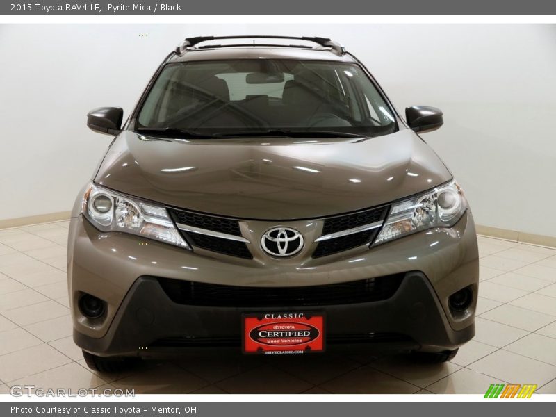 Pyrite Mica / Black 2015 Toyota RAV4 LE