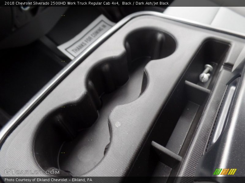 Black / Dark Ash/Jet Black 2018 Chevrolet Silverado 2500HD Work Truck Regular Cab 4x4