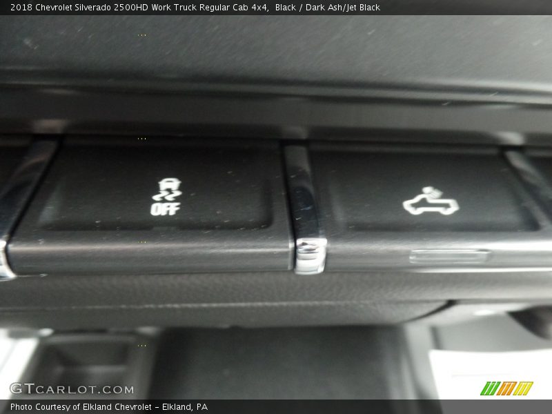 Black / Dark Ash/Jet Black 2018 Chevrolet Silverado 2500HD Work Truck Regular Cab 4x4