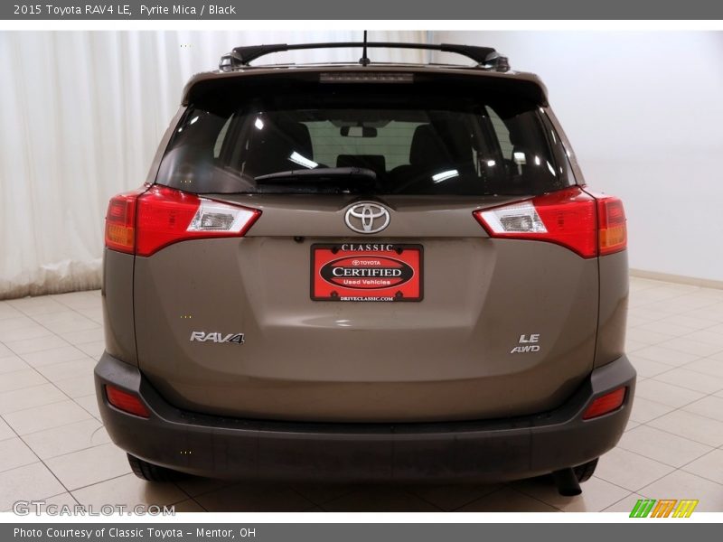 Pyrite Mica / Black 2015 Toyota RAV4 LE