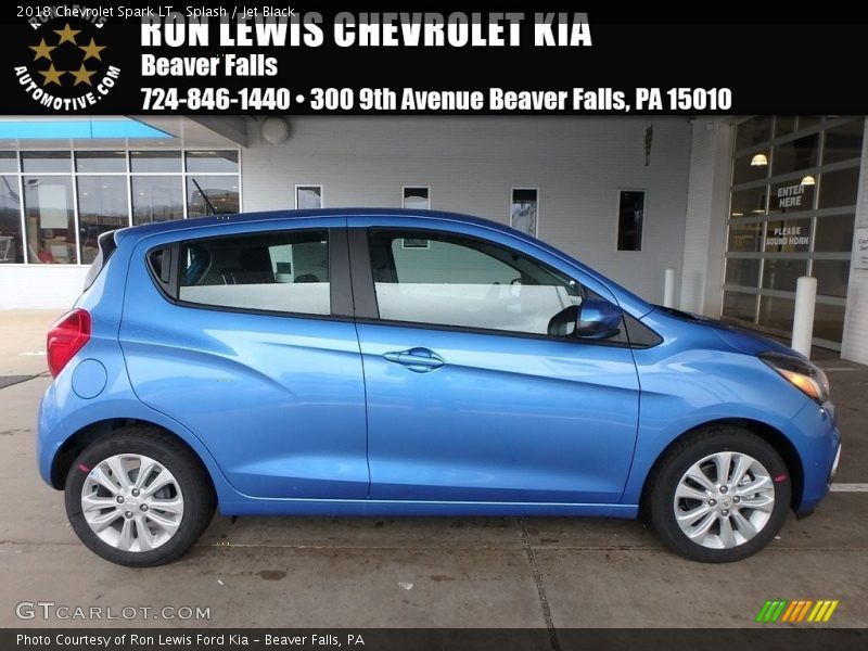 Splash / Jet Black 2018 Chevrolet Spark LT
