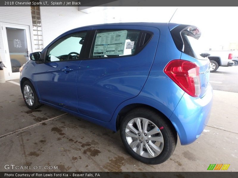 Splash / Jet Black 2018 Chevrolet Spark LT
