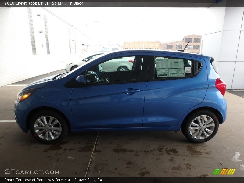 Splash / Jet Black 2018 Chevrolet Spark LT