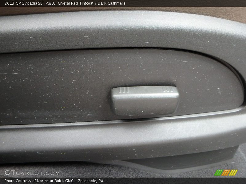 Crystal Red Tintcoat / Dark Cashmere 2013 GMC Acadia SLT AWD