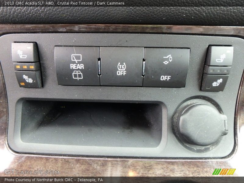 Crystal Red Tintcoat / Dark Cashmere 2013 GMC Acadia SLT AWD