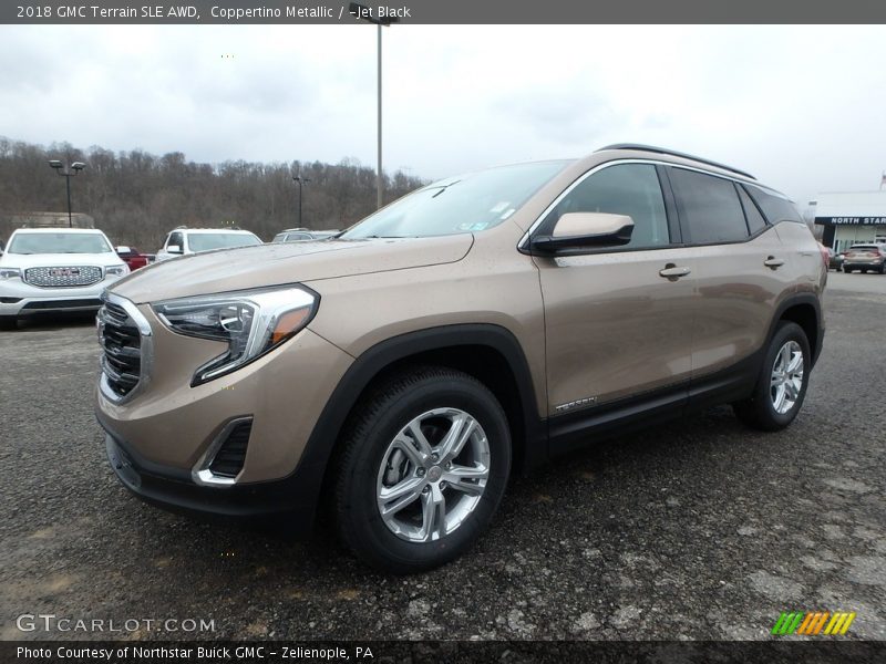 Coppertino Metallic / ­Jet Black 2018 GMC Terrain SLE AWD