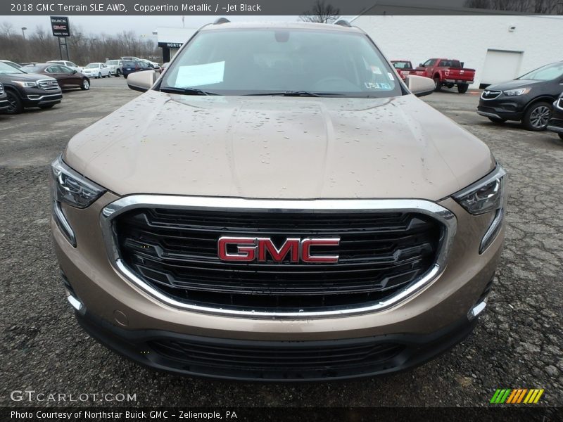 Coppertino Metallic / ­Jet Black 2018 GMC Terrain SLE AWD