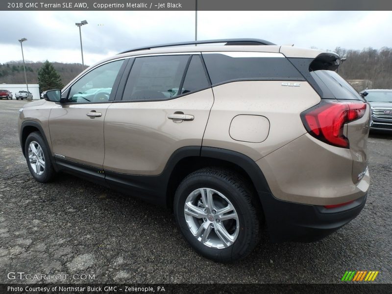 Coppertino Metallic / ­Jet Black 2018 GMC Terrain SLE AWD