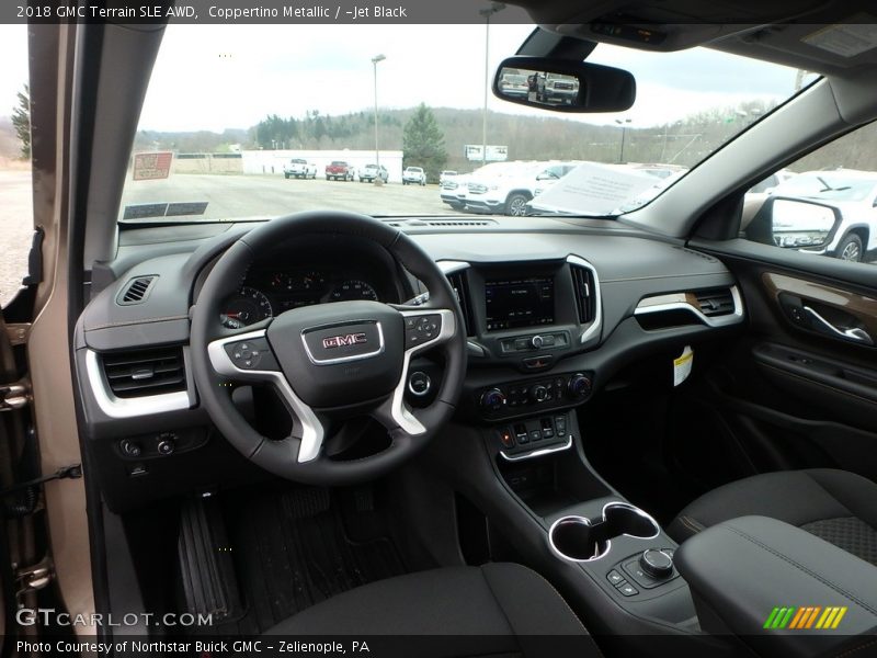 Coppertino Metallic / ­Jet Black 2018 GMC Terrain SLE AWD