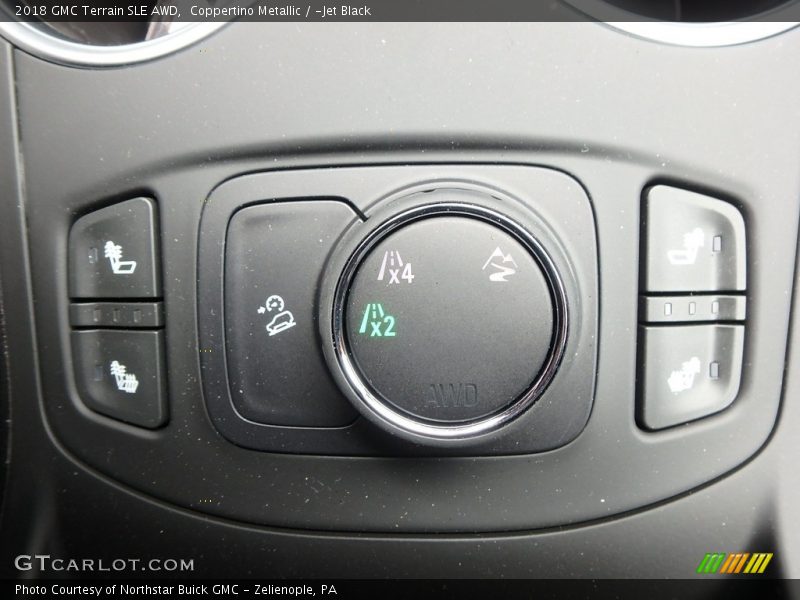 Coppertino Metallic / ­Jet Black 2018 GMC Terrain SLE AWD