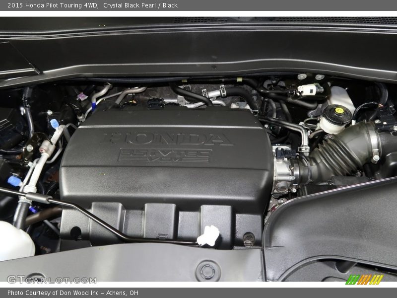 Crystal Black Pearl / Black 2015 Honda Pilot Touring 4WD