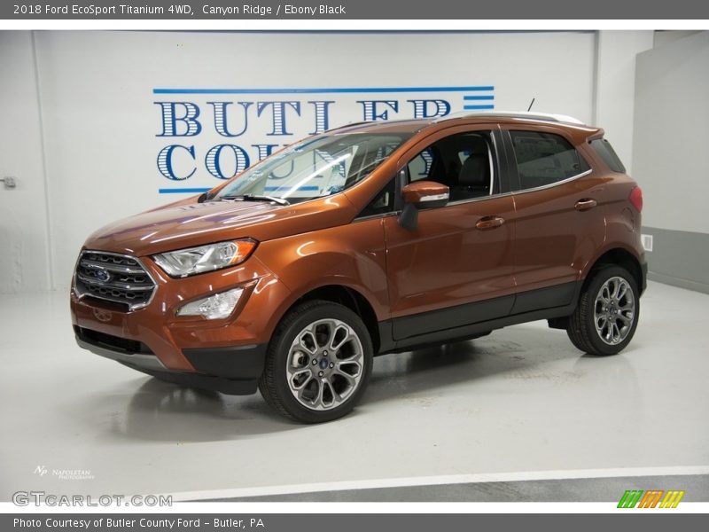 Canyon Ridge / Ebony Black 2018 Ford EcoSport Titanium 4WD