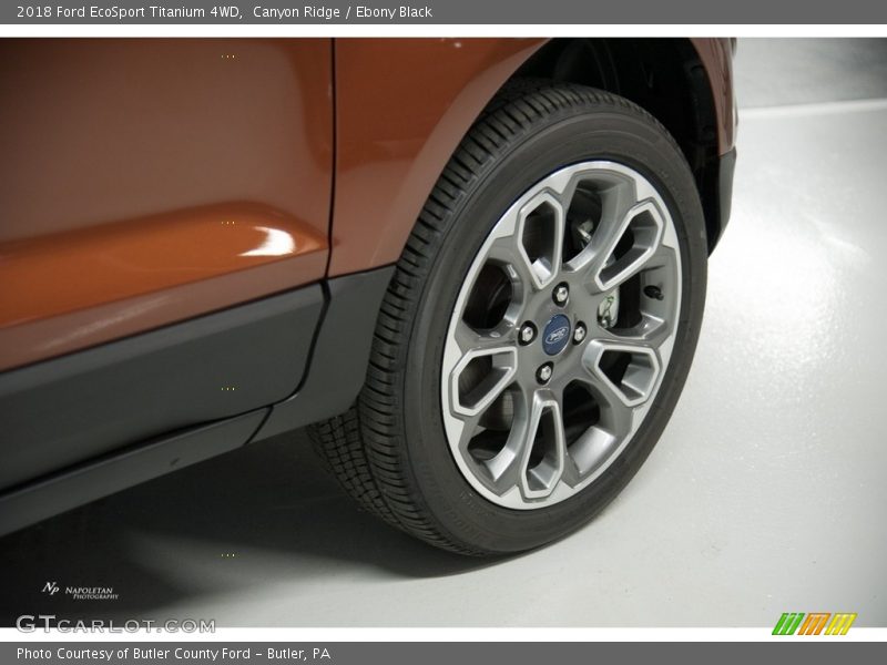 Canyon Ridge / Ebony Black 2018 Ford EcoSport Titanium 4WD