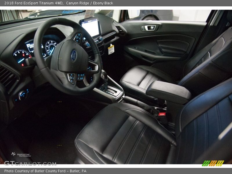 Canyon Ridge / Ebony Black 2018 Ford EcoSport Titanium 4WD