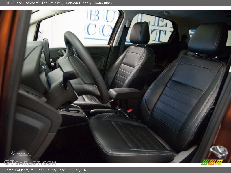 Canyon Ridge / Ebony Black 2018 Ford EcoSport Titanium 4WD