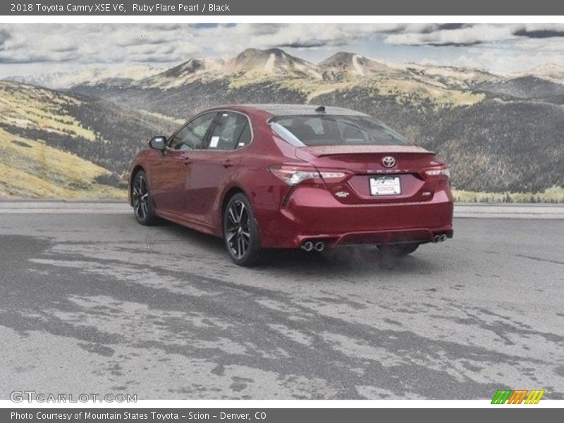 Ruby Flare Pearl / Black 2018 Toyota Camry XSE V6