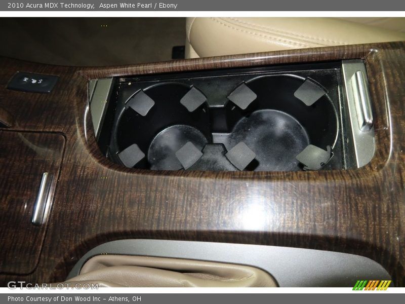 Aspen White Pearl / Ebony 2010 Acura MDX Technology