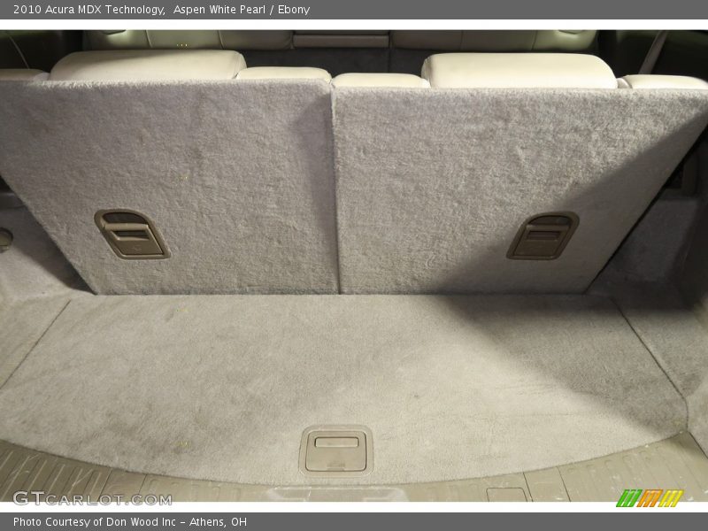 Aspen White Pearl / Ebony 2010 Acura MDX Technology
