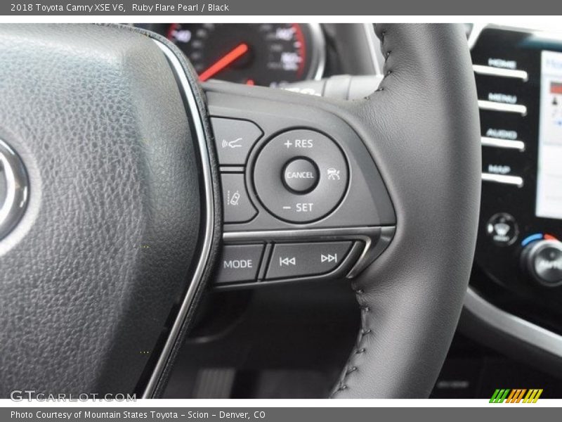 Ruby Flare Pearl / Black 2018 Toyota Camry XSE V6