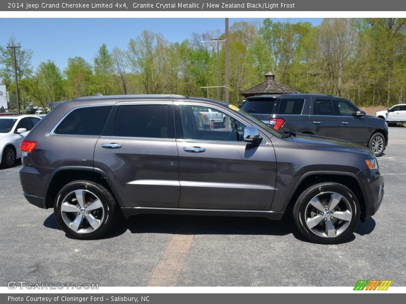 Granite Crystal Metallic / New Zealand Black/Light Frost 2014 Jeep Grand Cherokee Limited 4x4